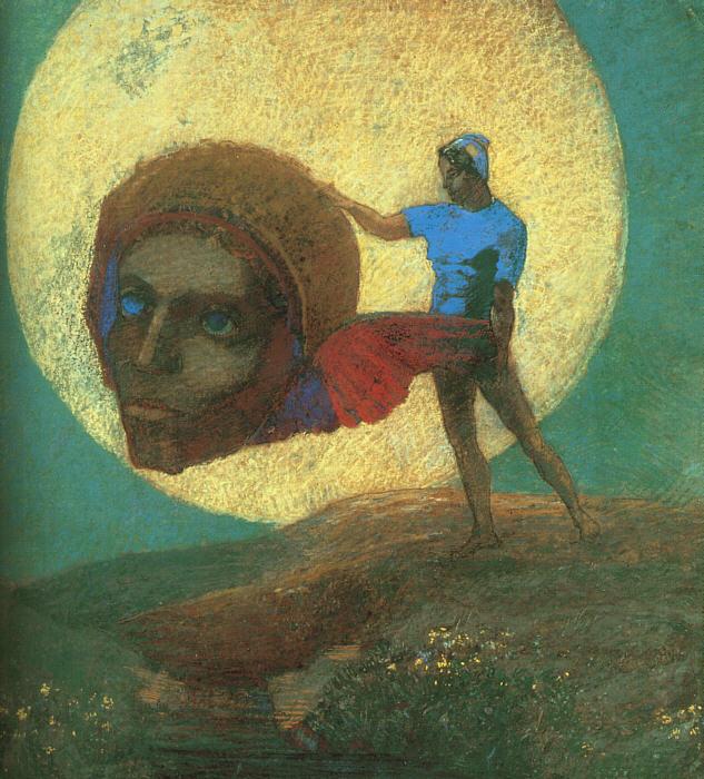 Odilon Redon The Fall of Icarus Germany oil painting art